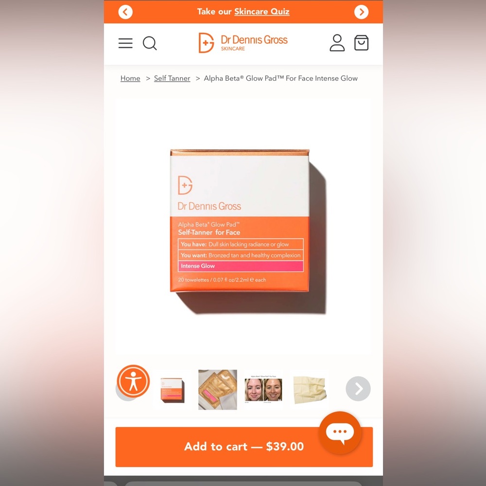 19! Dr. Dennis Gross Alpha Beta Glow Pads
